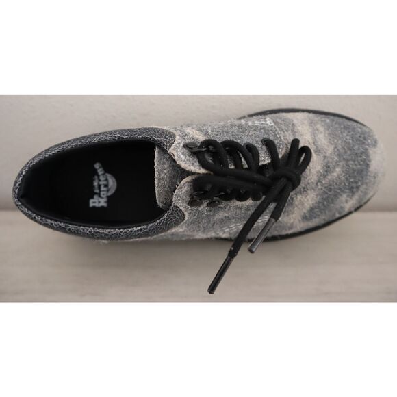 Dr Martens 8053 Men's 6 Women's 7 Stonewashed Hairy Suede Casual Oxford Shoe - Picture 7 of 13